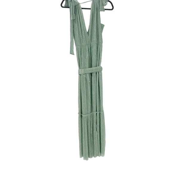 Sabina Musayev X Revolve Sleeveless Helena Dress in Sage Size M - Picture 8 of 10